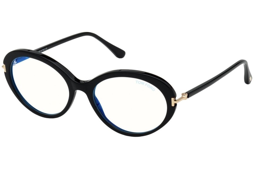 Glasögon Tom Ford FT5675-B 001 Oval Svart