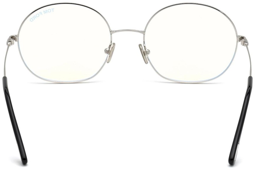 Glasögon Tom Ford FT5701-B 016 Runda Silver