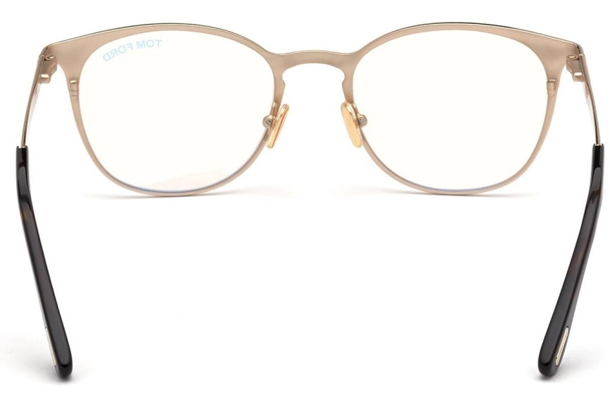 Glasögon Tom Ford FT5732-B 028 Runda Guld