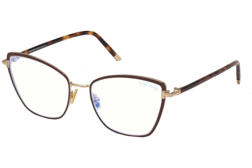 Glasögon Tom Ford FT5740-B 048 Fyrkantig Brun