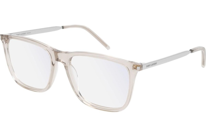 Glasögon Saint Laurent SL345 005 Fyrkantig Beige