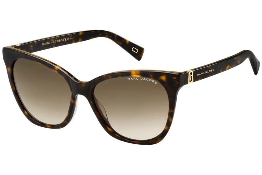 Solglasögon Marc Jacobs MARC336/S 086/HA Cat Eye Havana