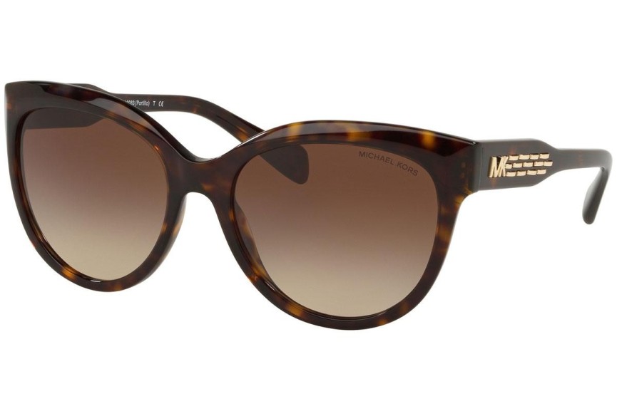 Solglasögon Michael Kors Portillo MK2083 300613 Cat Eye Havana