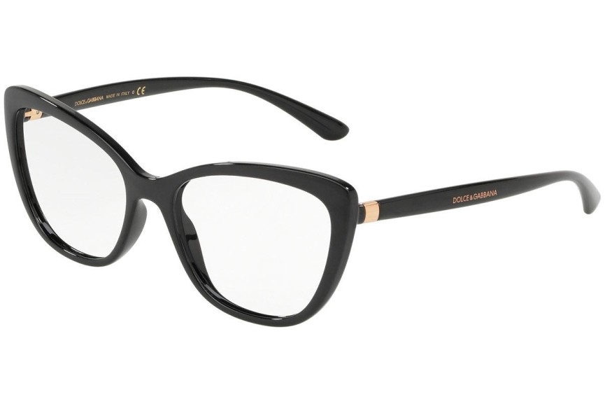 Glasögon Dolce & Gabbana DG5039 501 Cat Eye Svart