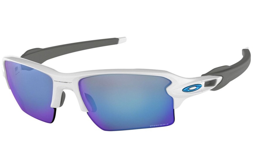 Solglasögon Oakley Flak 2.0 XL OO9188-94 PRIZM Rektangulära Vit