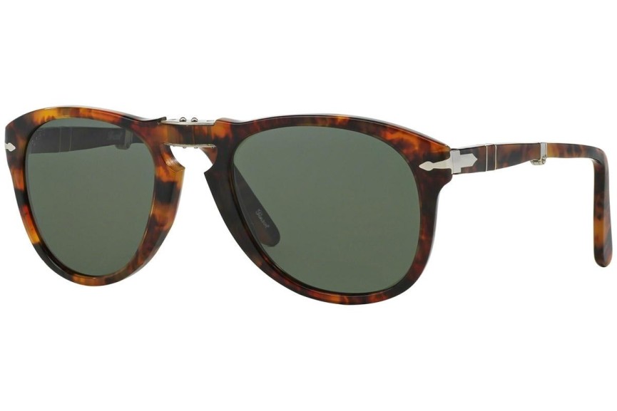 Solglasögon Persol Folding 714 Series PO0714 108/58 Polarized Pilot Havana