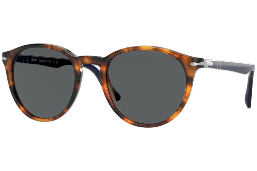 Solglasögon Persol PO3152S 1134B1 Runda Havana