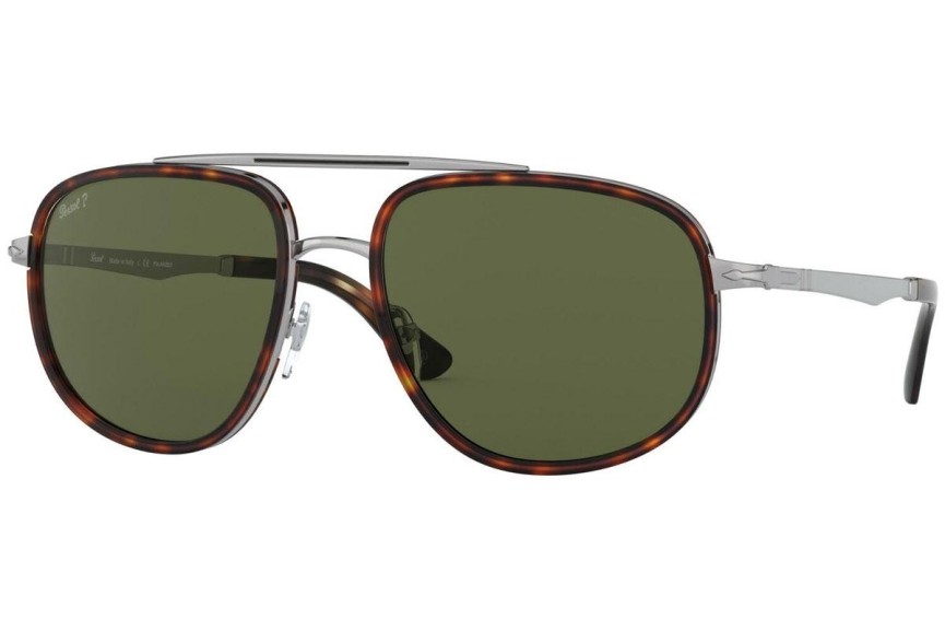 Solglasögon Persol PO2465S 513/58 Polarized Fyrkantig Havana