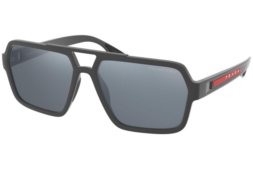 Solglasögon Prada Linea Rossa PS01XS UFK07H Polarized Rektangulära Grå