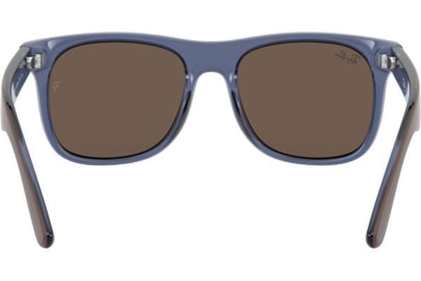 Solglasögon Ray-Ban Junior Junior Justin RJ9069S 706873 Fyrkantig Blå