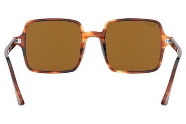 Solglasögon Ray-Ban Square II RB1973 954/57 Polarized Oversize Havana