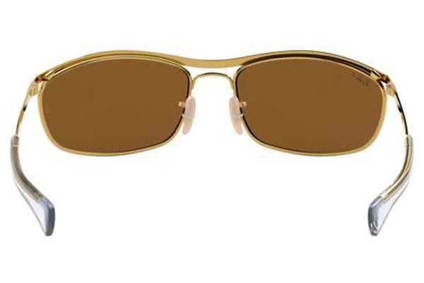 Solglasögon Ray-Ban Olympian I Deluxe RB3119M 001/57 Polarized Rektangulära Guld