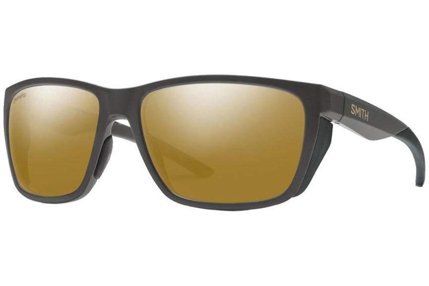 Solglasögon Smith Longfin 4VF/QE Polarized Fyrkantig Grå