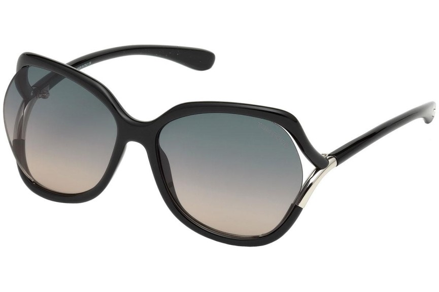 Solglasögon Tom Ford Anouk FT0578 01B Oversize Svart