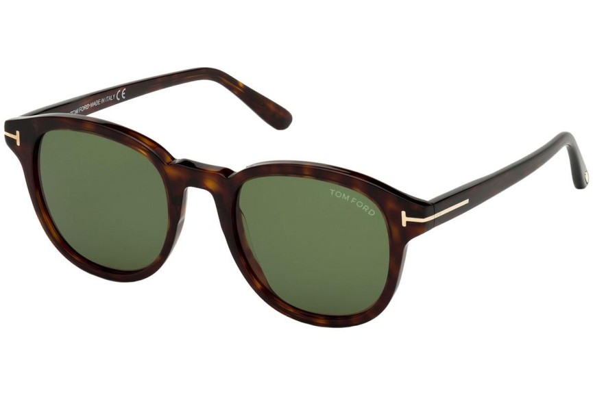 Solglasögon Tom Ford FT0752 52N Runda Havana