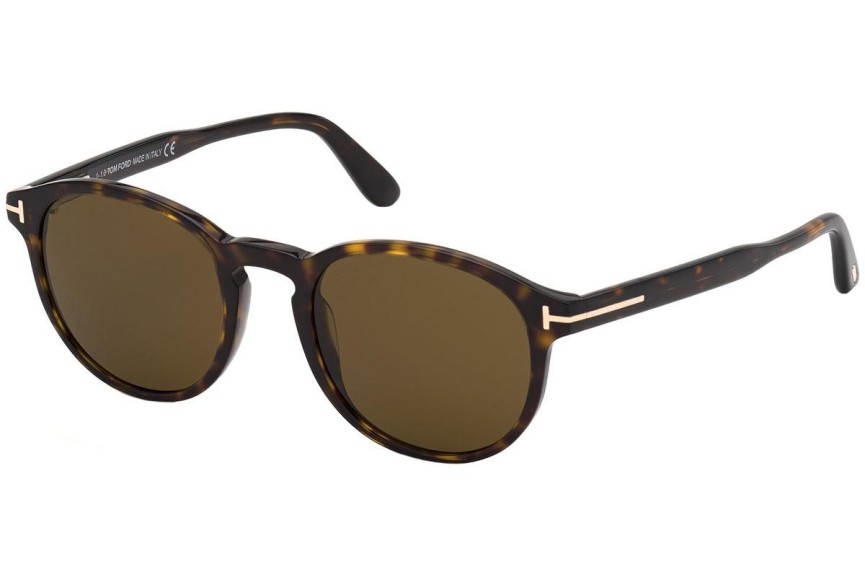 Solglasögon Tom Ford FT0834 52J Runda Havana