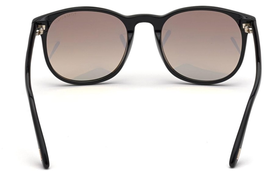 Solglasögon Tom Ford FT0858 01C Runda Svart