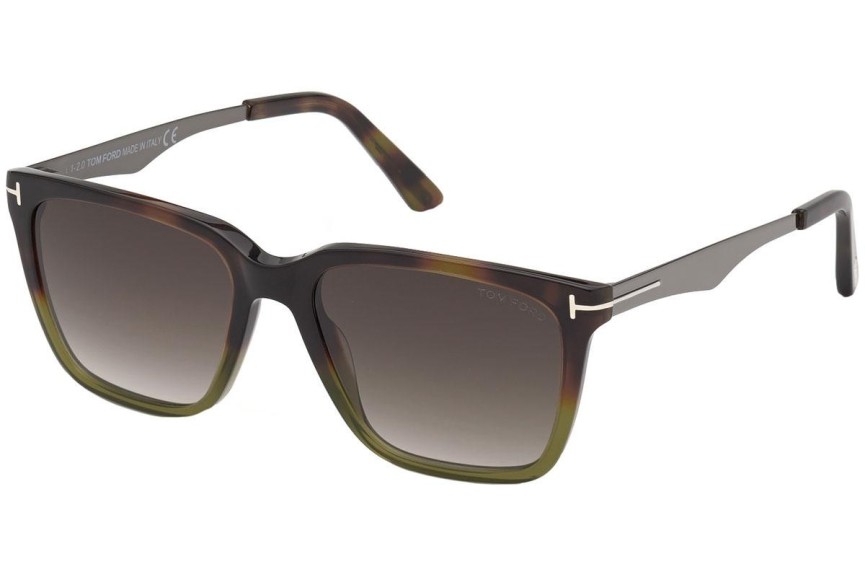 Solglasögon Tom Ford FT0862 55B Fyrkantig Havana