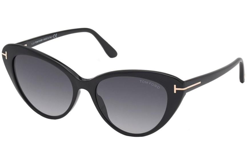 Solglasögon Tom Ford FT0869 01B Cat Eye Svart