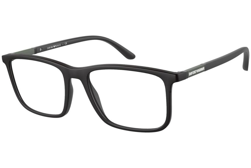 Glasögon Emporio Armani EA3181 5042 Fyrkantig Svart