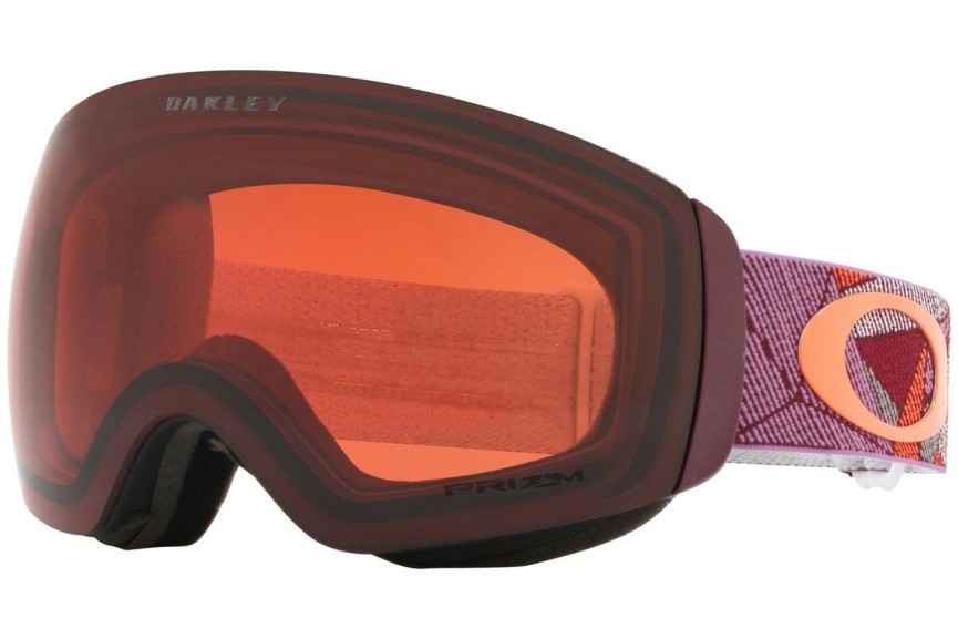 Ski Goggles Oakley Flight Deck M OO7064-74 PRIZM Enkel Lins | Shield Lila