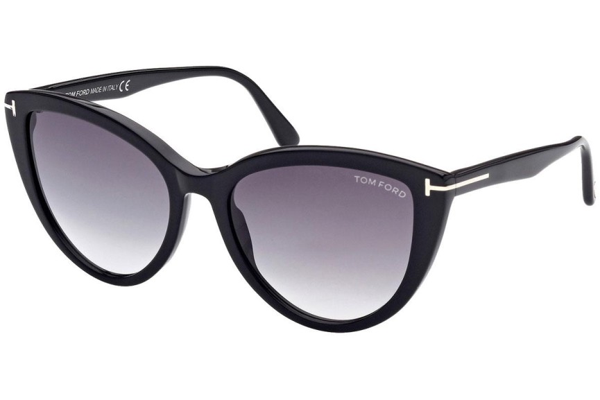 Solglasögon Tom Ford FT0915 01B Cat Eye Svart