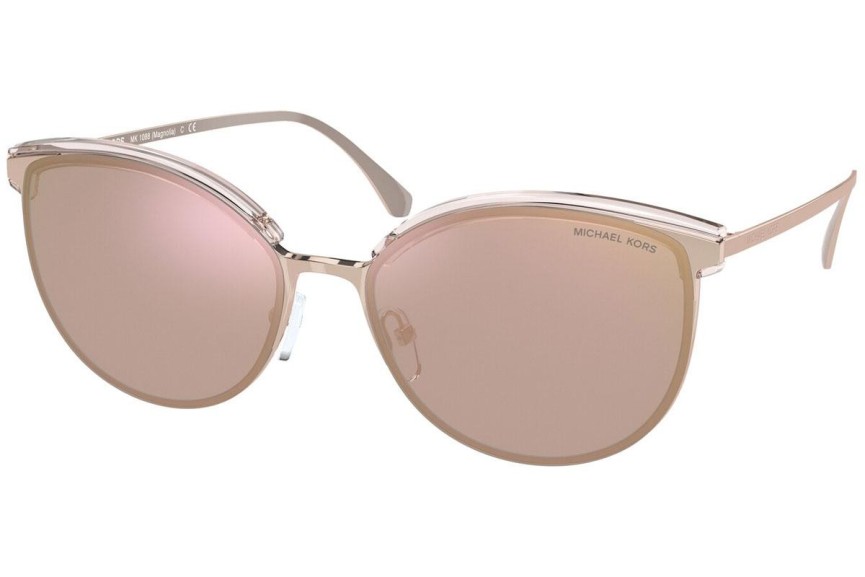 Solglasögon Michael Kors Magnolia MK1088 11086H Cat Eye Guld