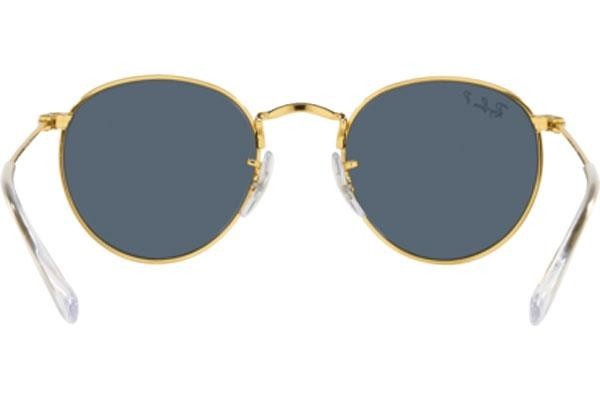 Solglasögon Ray-Ban Junior Round Junior RJ9547S 286/2V Polarized Runda Guld