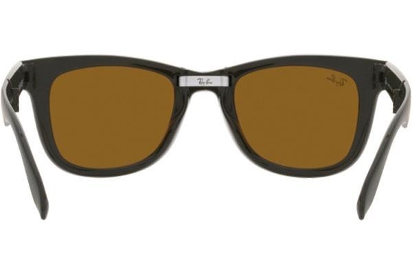 Solglasögon Ray-Ban Folding Wayfarer RB4105 657533 Fyrkantig Grön