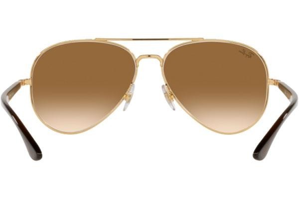 Solglasögon Ray-Ban RB3675 001/51 Pilot Guld