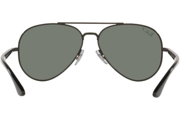 Solglasögon Ray-Ban RB3675 002/58 Polarized Pilot Svart