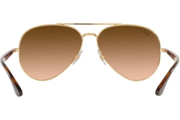 Solglasögon Ray-Ban RB3675 9127A5 Pilot Guld