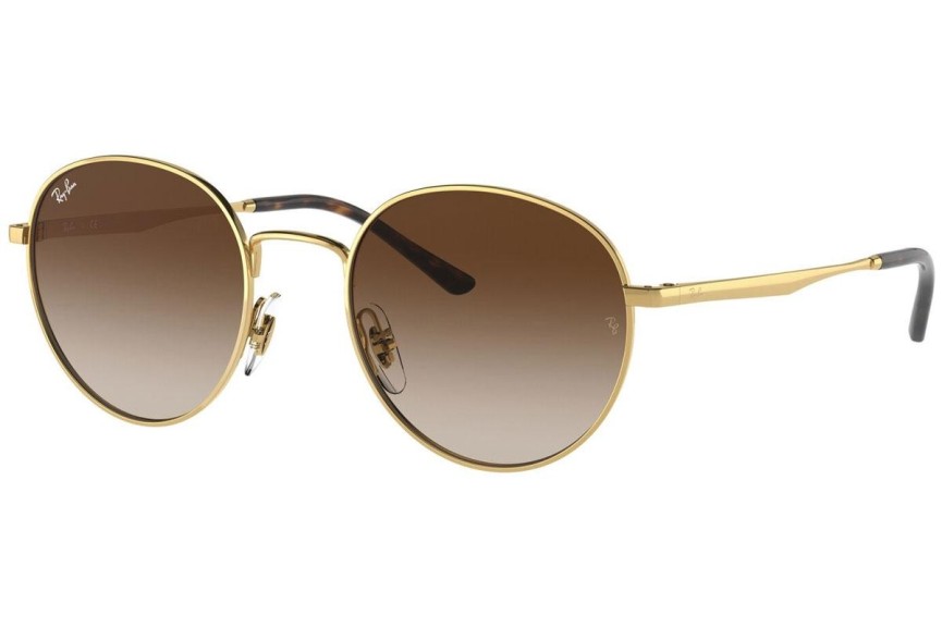 Solglasögon Ray-Ban RB3681 001/13 Runda Guld