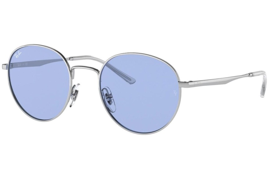 Solglasögon Ray-Ban RB3681 003/80 Runda Silver