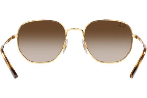 Solglasögon Ray-Ban RB3682 001/13 Fyrkantig Guld