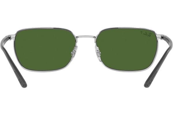 Solglasögon Ray-Ban Chromance Collection RB3684CH 003/P1 Polarized Rektangulära Silver