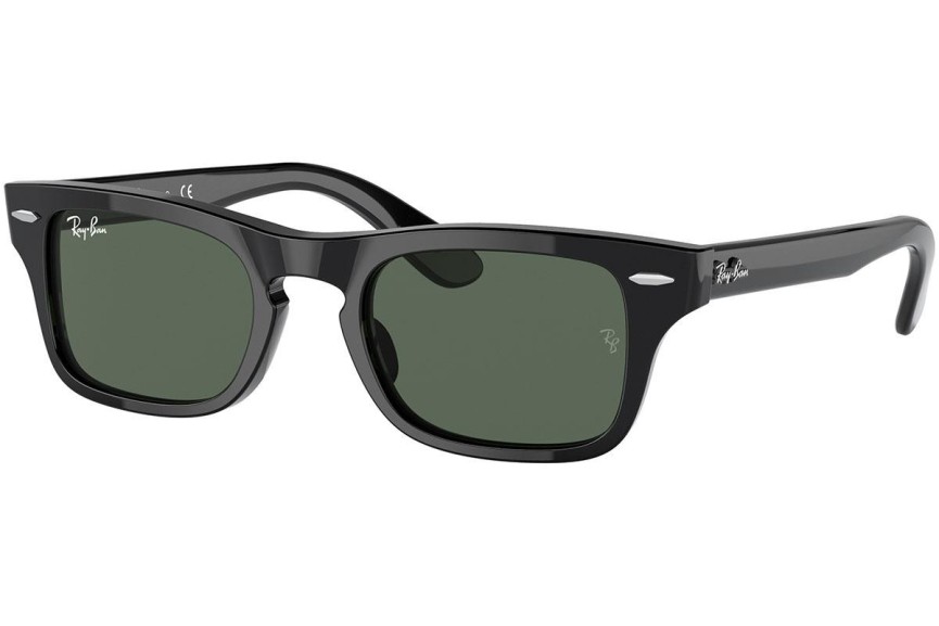 Solglasögon Ray-Ban Junior Burbank Jr RJ9083S 100/71 Rektangulära Svart