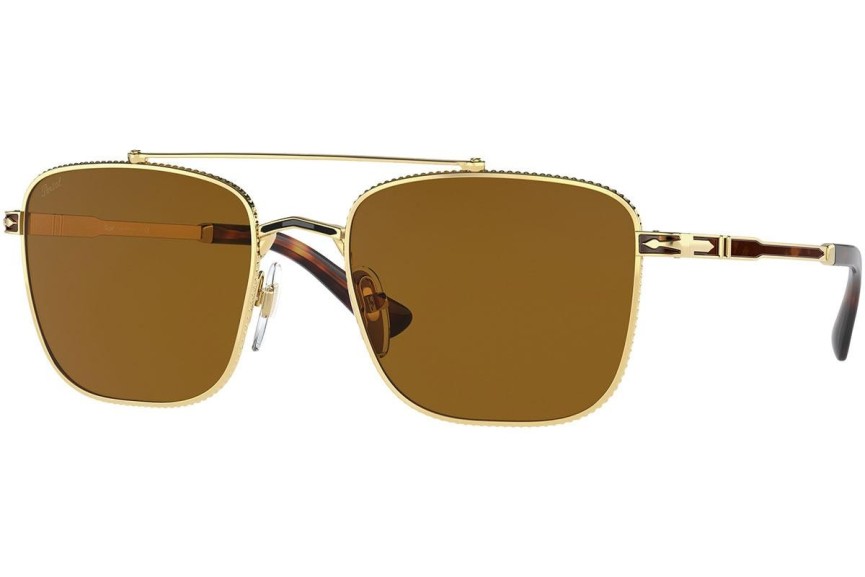 Solglasögon Persol PO2487S 110933 Fyrkantig Guld