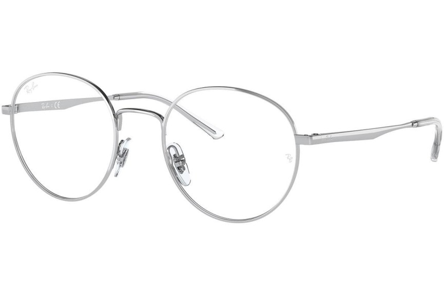 Glasögon Ray-Ban RX3681V 2501 Runda Silver