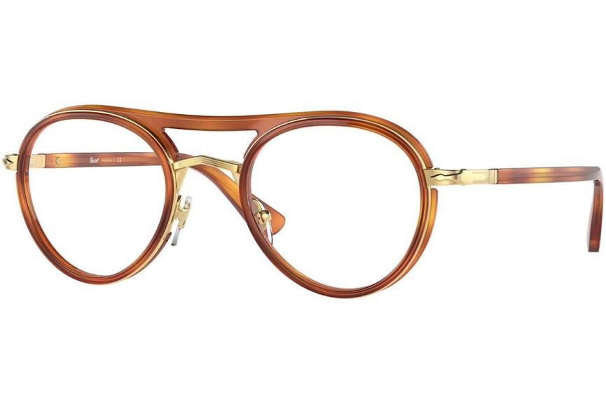 Glasögon Persol PO2485V 1145 Runda Havana