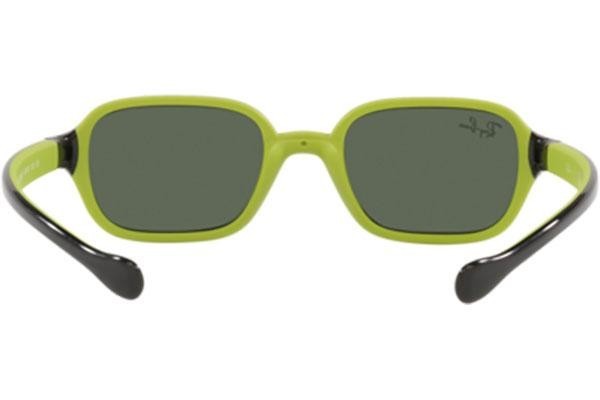 Solglasögon Ray-Ban Junior RJ9074S 709471 Rektangulära Svart