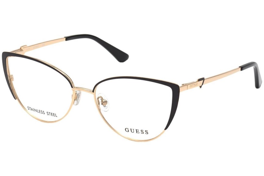 Glasögon Guess GU2813 002 Cat Eye Guld