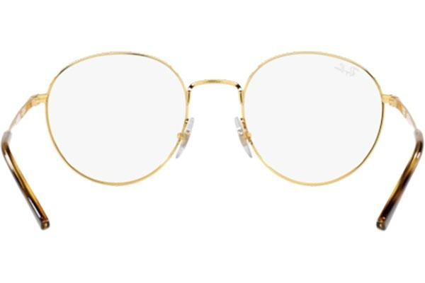 Glasögon Ray-Ban RX3681V 2500 Runda Guld