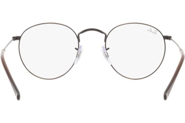 Glasögon Ray-Ban Round Metal Classic RX3447V 3120 Runda Brun