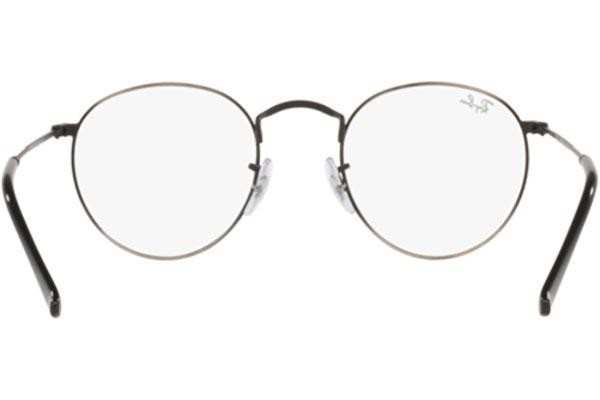 Glasögon Ray-Ban Round Metal Classic RX3447V 3118 Runda Silver