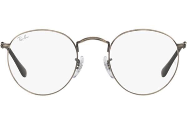 Glasögon Ray-Ban Round Metal Classic RX3447V 3118 Runda Silver