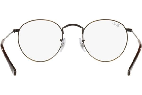 Glasögon Ray-Ban Round Metal Classic RX3447V 3117 Runda Guld