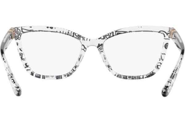 Glasögon Dolce & Gabbana DG5076 3314 Cat Eye Kristall