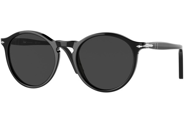 Solglasögon Persol PO3285S 95/48 Polarized Runda Svart