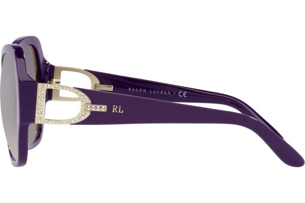 Solglasögon Ralph Lauren RL8202B 5412V6 Cat Eye Lila